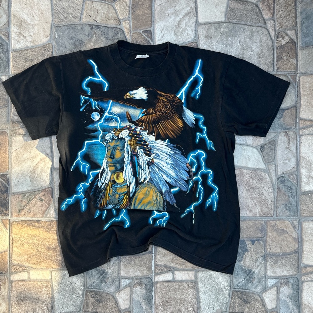Vintage American Thunder tee shirt size L
